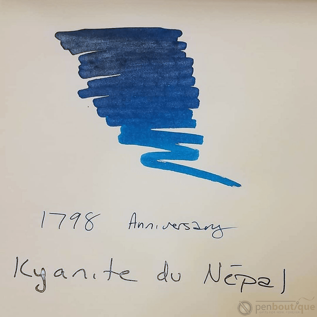 J. Herbin 1798 Anniversary Bottled Ink - Kyanite du Népal - Pen Boutique Ltd