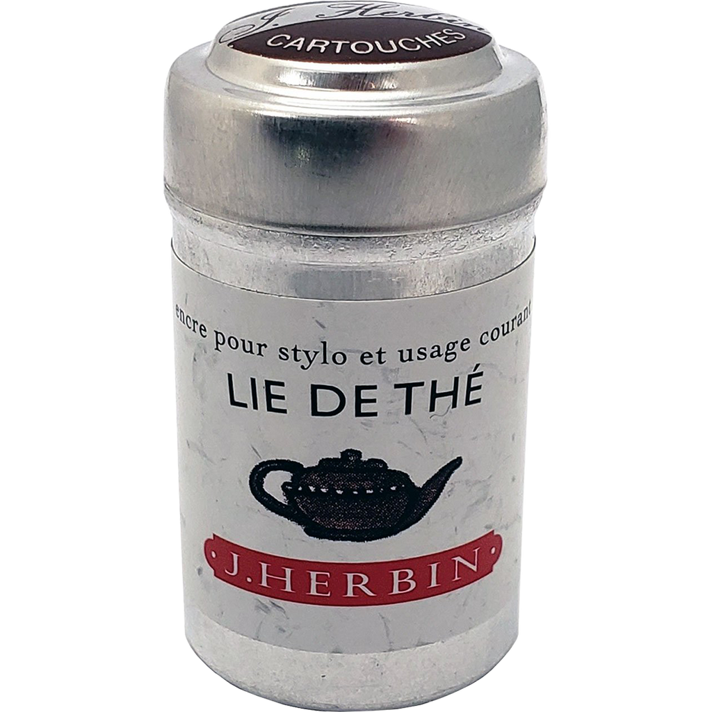 J. Herbin Fountain Pen Lie De The Ink Cartridge-Pen Boutique Ltd