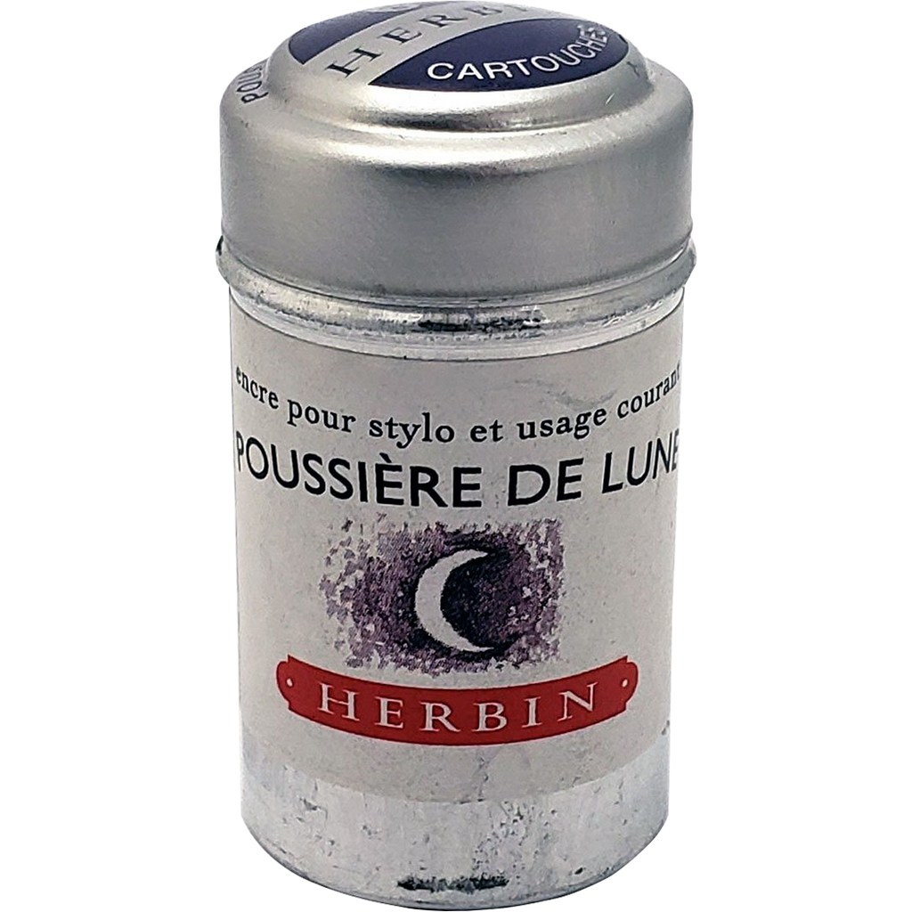 J. Herbin Fountain Pen Poussiere De Lune Ink Cartridge-Pen Boutique Ltd