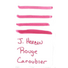 J. Herbin Fountain Pen Rouge Caroubier Ink Cartridge-Pen Boutique Ltd