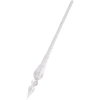 J. Herbin Round Glass Pen - Spiral Body - Clear | Transparent - Pen Boutique Ltd