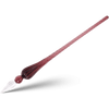 J. Herbin Round Glass Pen - Spiral Body - Violet | Violet - Pen Boutique Ltd