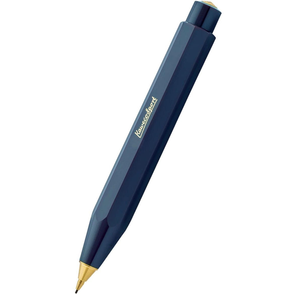 Kaweco Classic Sport Push Pencil - Navy - 0.7mm - Pen Boutique Ltd