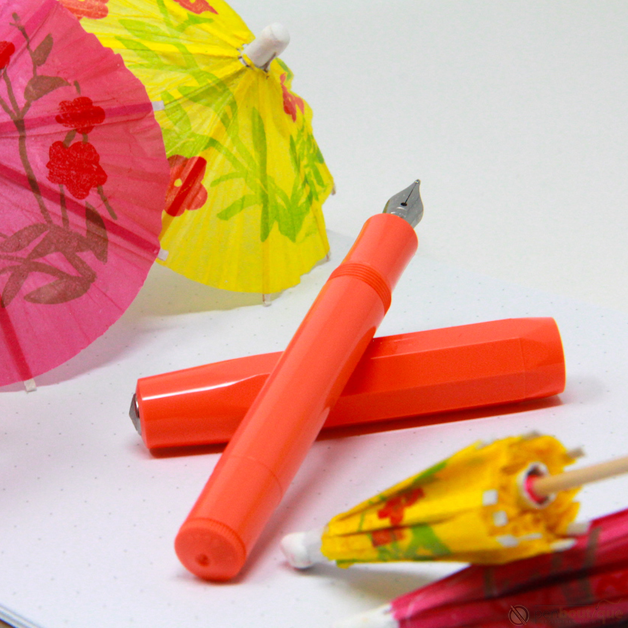 Kaweco Skyline Sport Fountain Pen - Coral - Pen Boutique Ltd