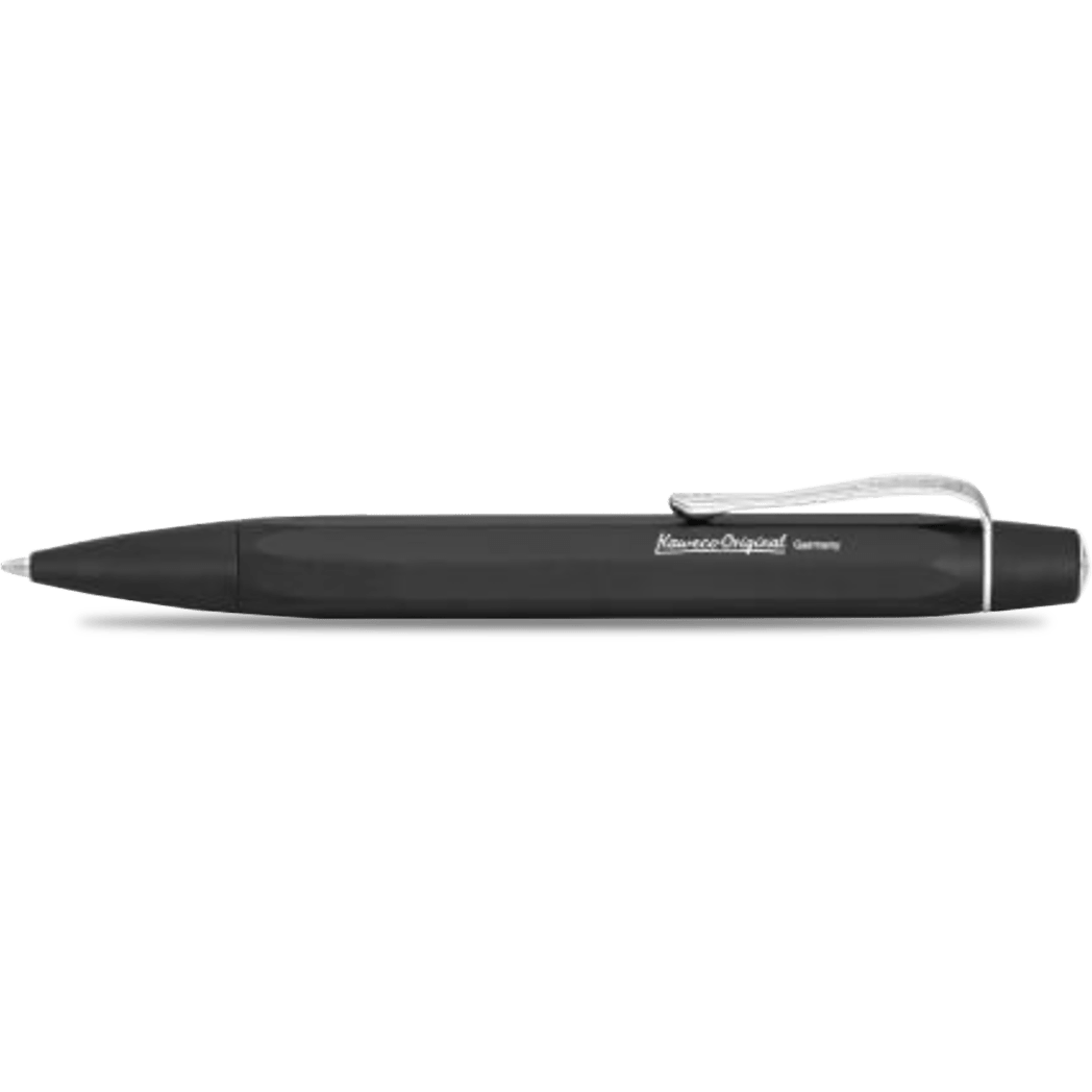 Kaweco Original Ballpoint Pen - Black - Chrome Trim - Pen Boutique Ltd