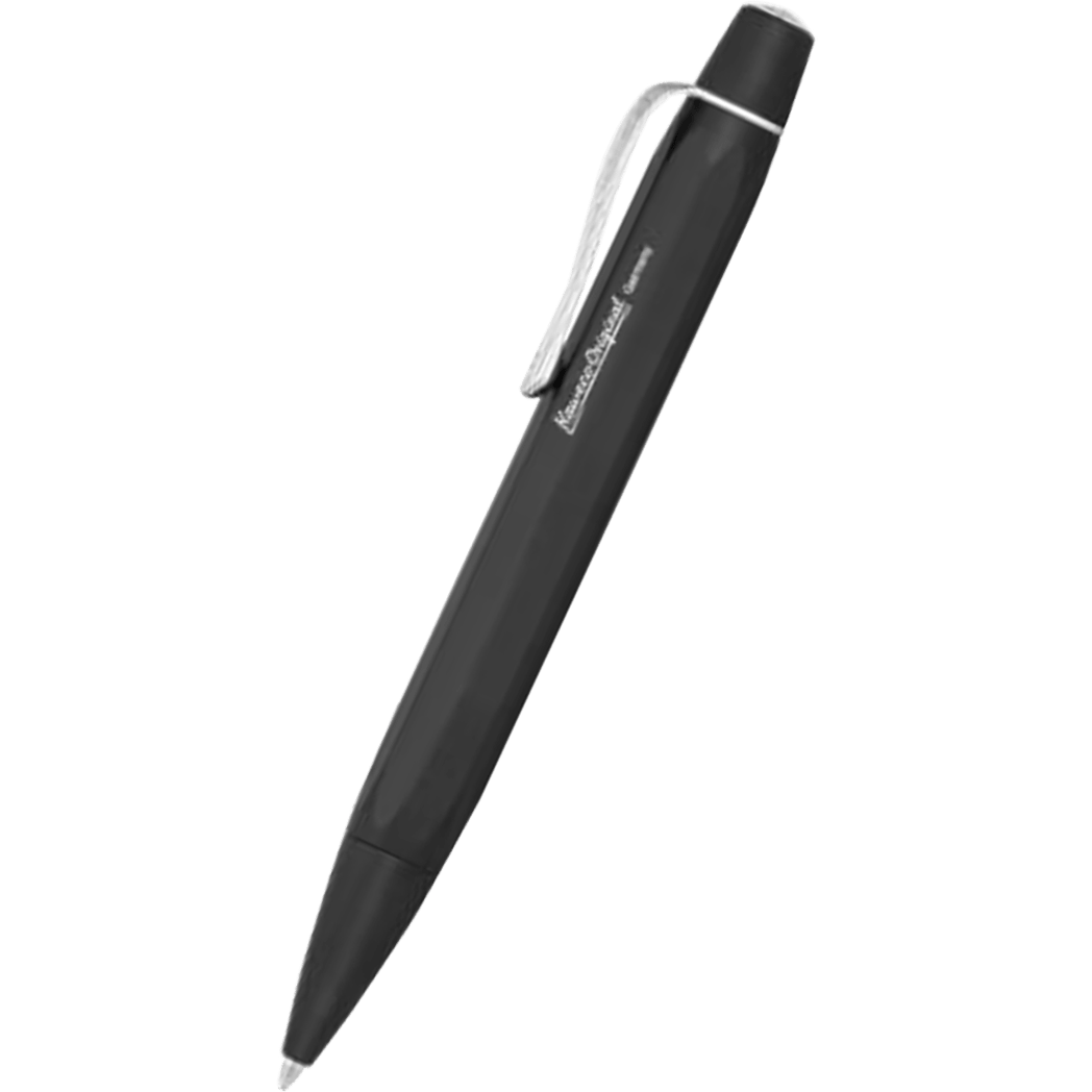 Kaweco Original Ballpoint Pen - Black - Chrome Trim - Pen Boutique Ltd