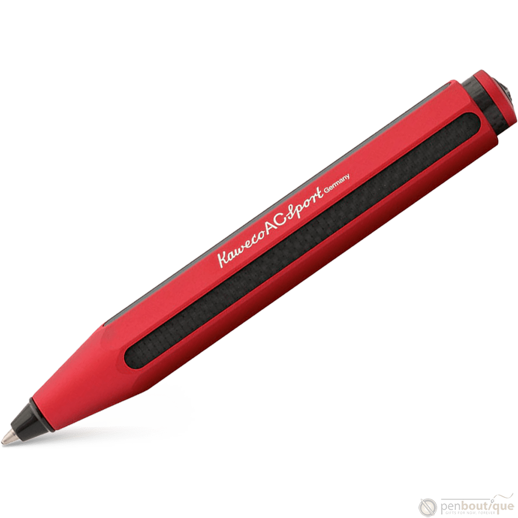 Kaweco AC Sport Ballpoint Pen - Red - Pen Boutique Ltd