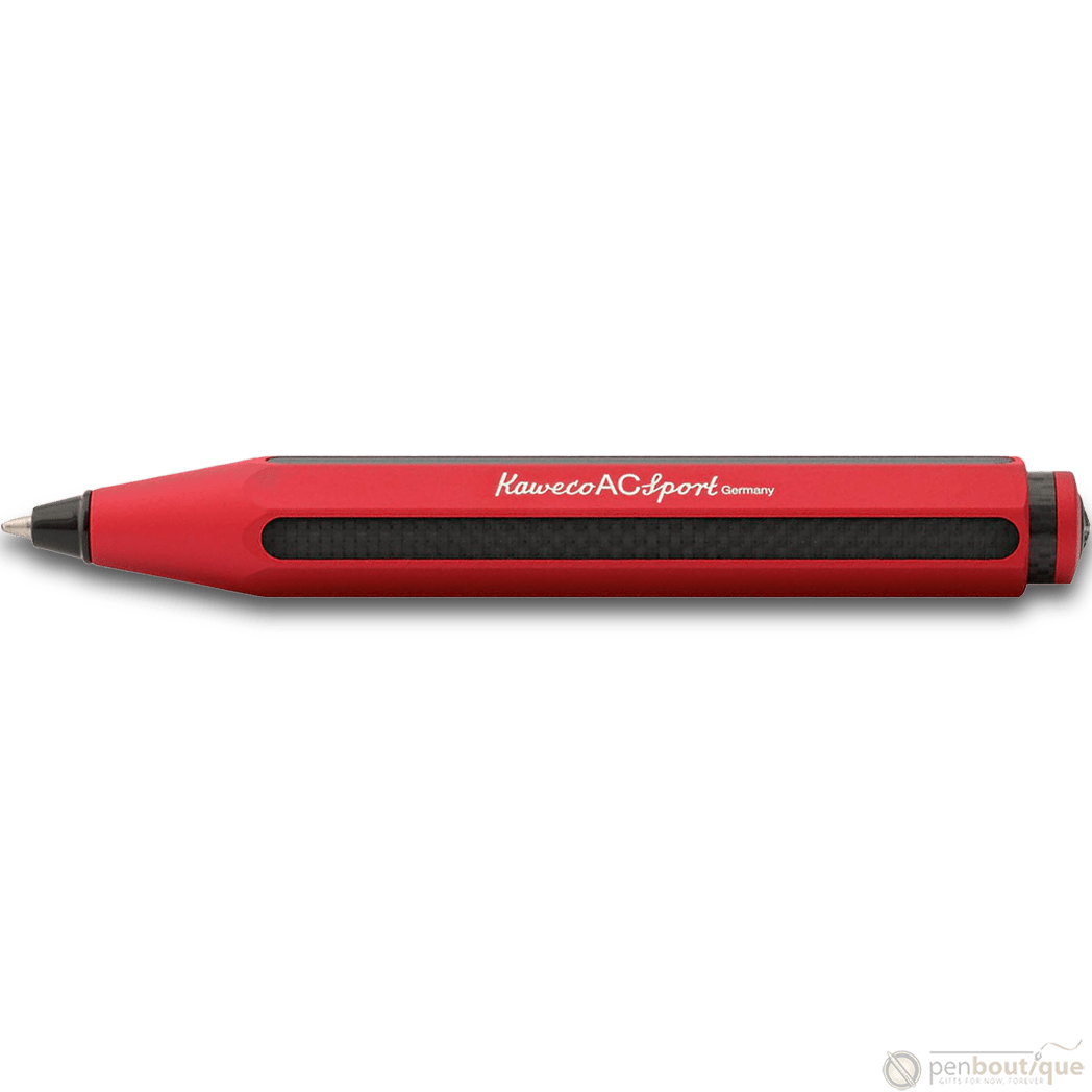 Kaweco AC Sport Ballpoint Pen - Red - Pen Boutique Ltd