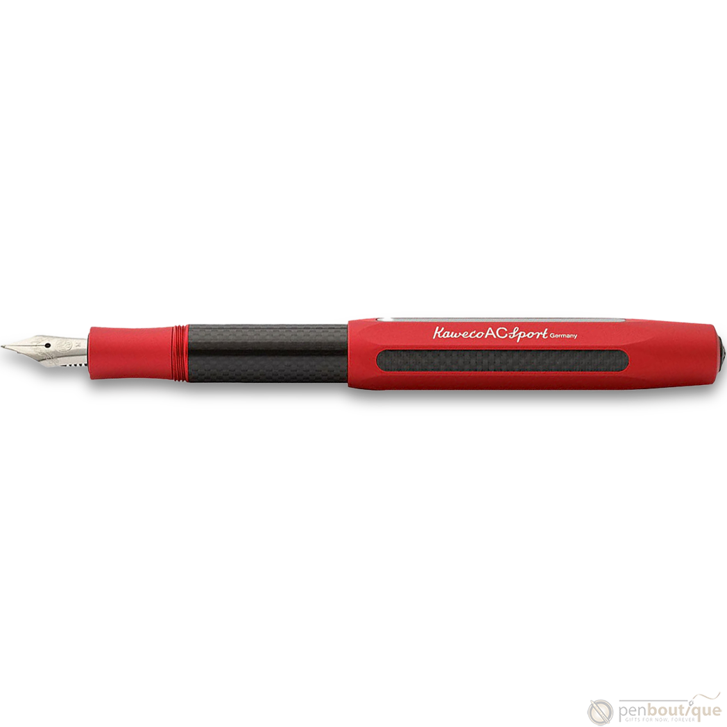 Kaweco AC Sport Fountain Pen - Red-Pen Boutique Ltd
