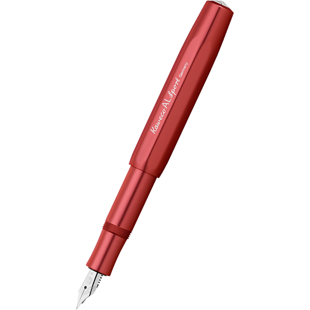 Kaweco AL Sport Fountain Pen - Deep Red-Pen Boutique Ltd