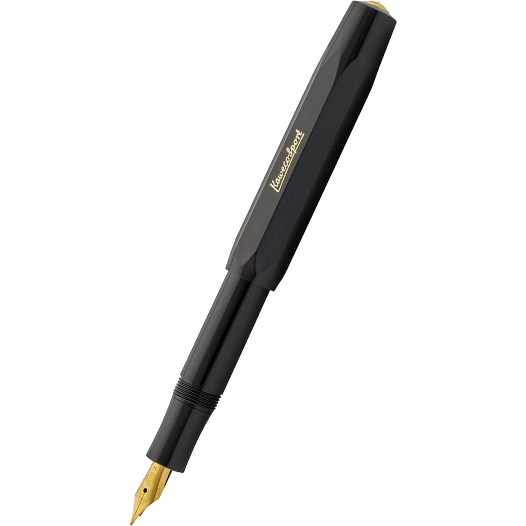 Kaweco Classic Sport Fountain Pen - Black - Pen Boutique Ltd