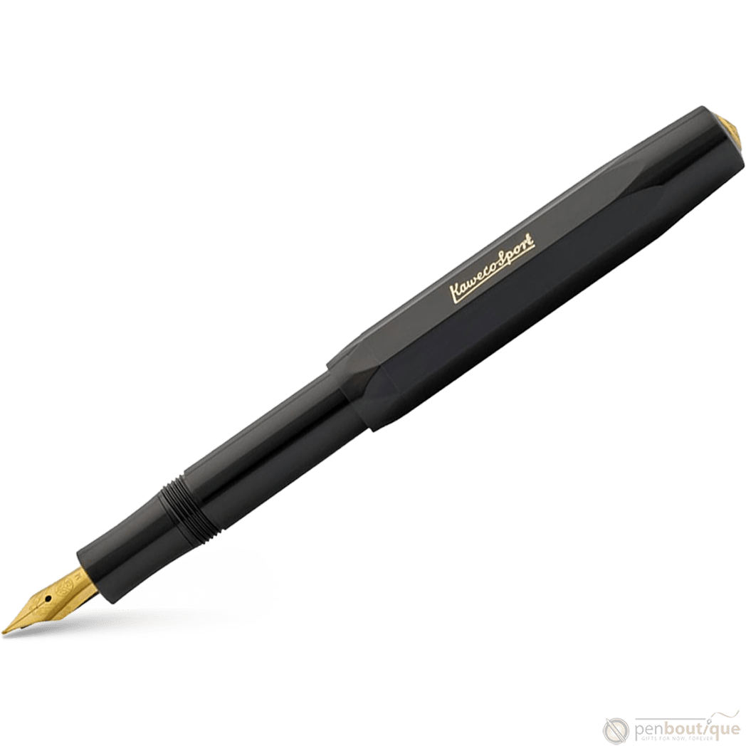 Kaweco Classic Sport Fountain Pen - Black - Pen Boutique Ltd