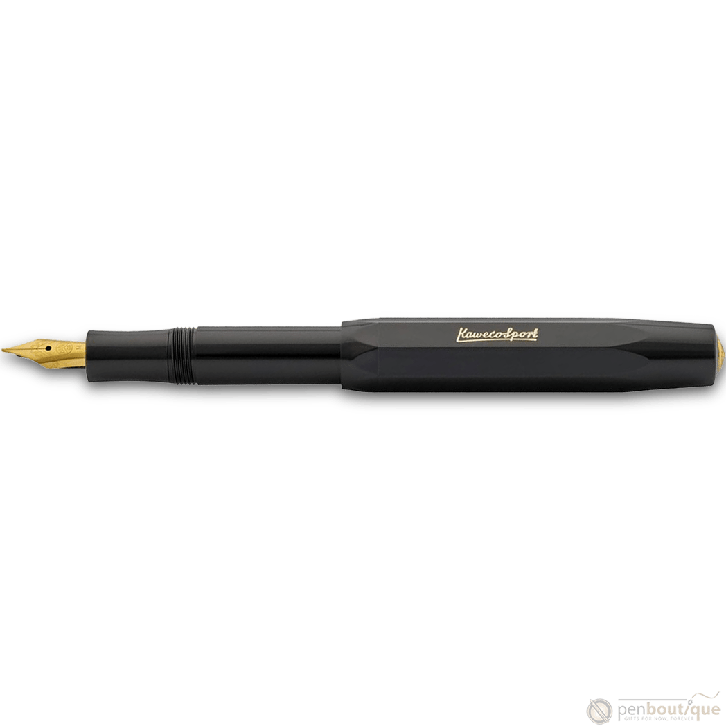 Kaweco Classic Sport Fountain Pen - Black - Pen Boutique Ltd