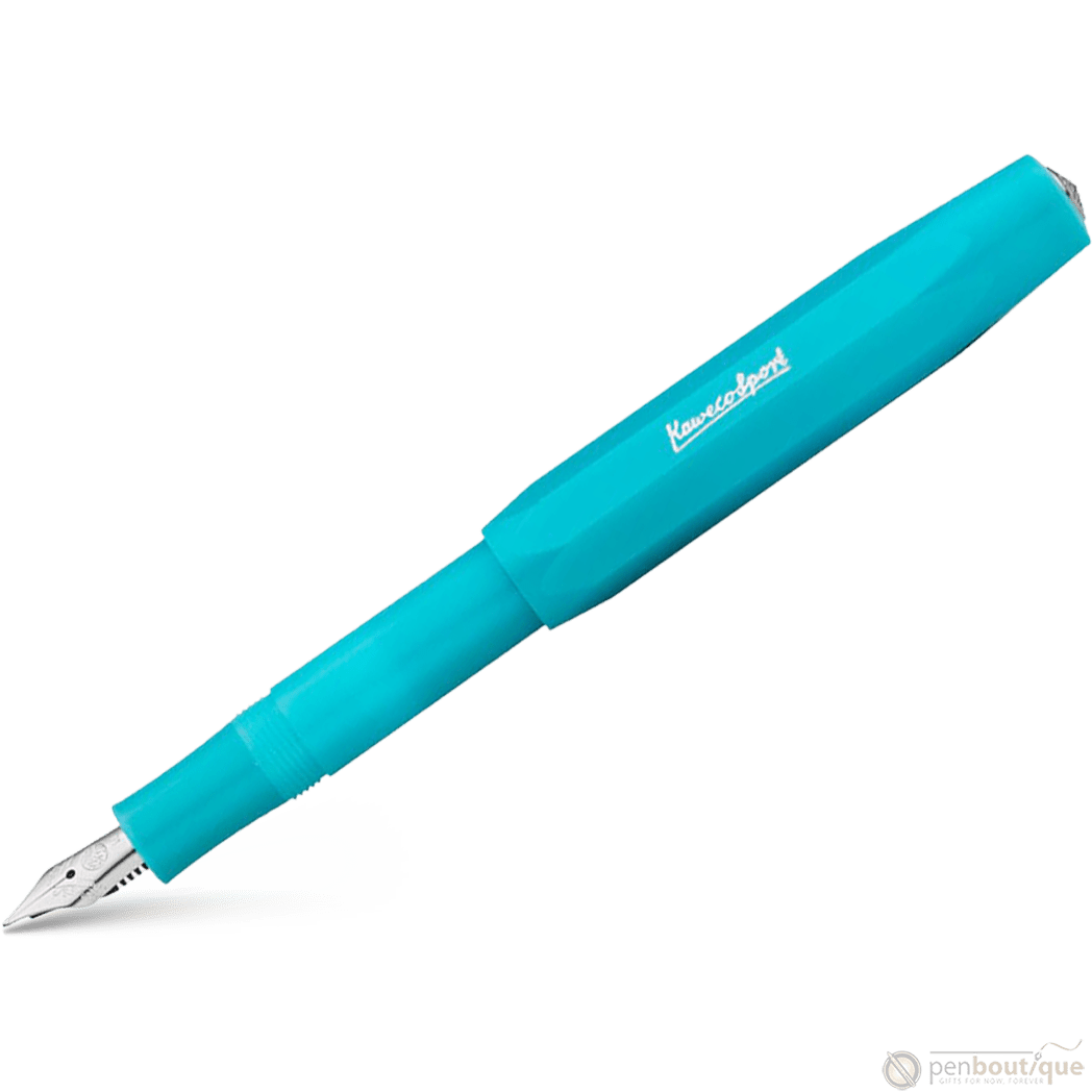 Kaweco Frosted Sport Fountain Pen - Light Blueberry - Pen Boutique Ltd