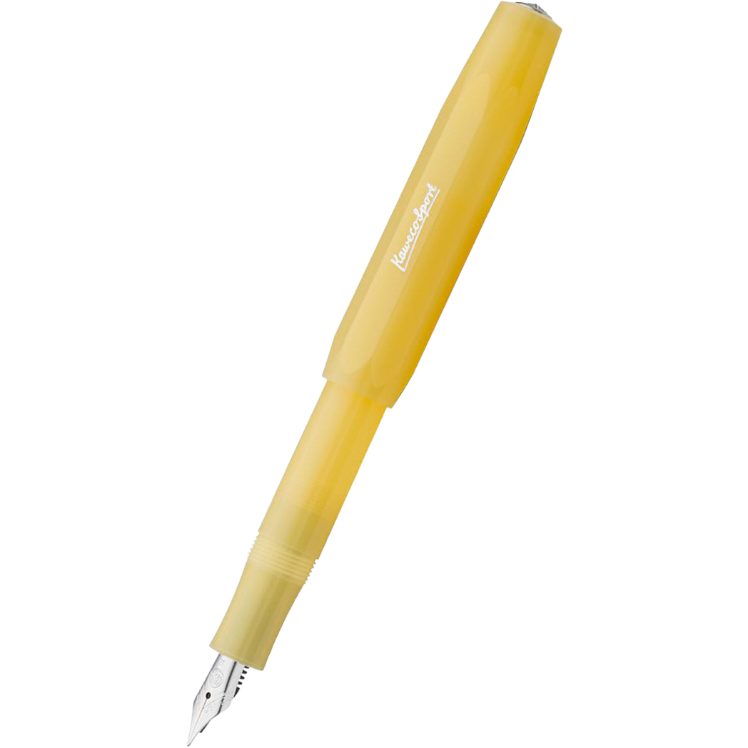 Kaweco Frosted Sport Fountain Pen - Sweet Banana-Pen Boutique Ltd