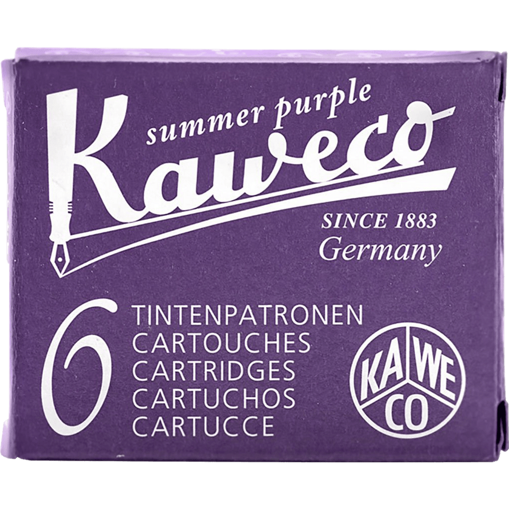 Kaweco Ink Cartridges - 6 pieces - Summer Purple - Pen Boutique Ltd