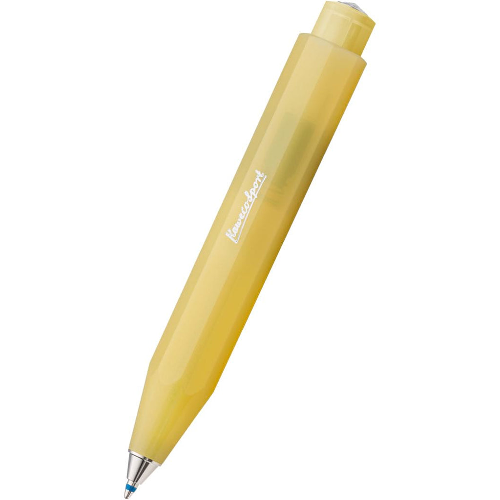 Kaweco Frosted Sport Ballpoint Pen - Sweet Banana - Pen Boutique Ltd