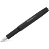 Kaweco Original Fountain Pen - Black - Chrome Trim (060 Nib) - Pen Boutique Ltd
