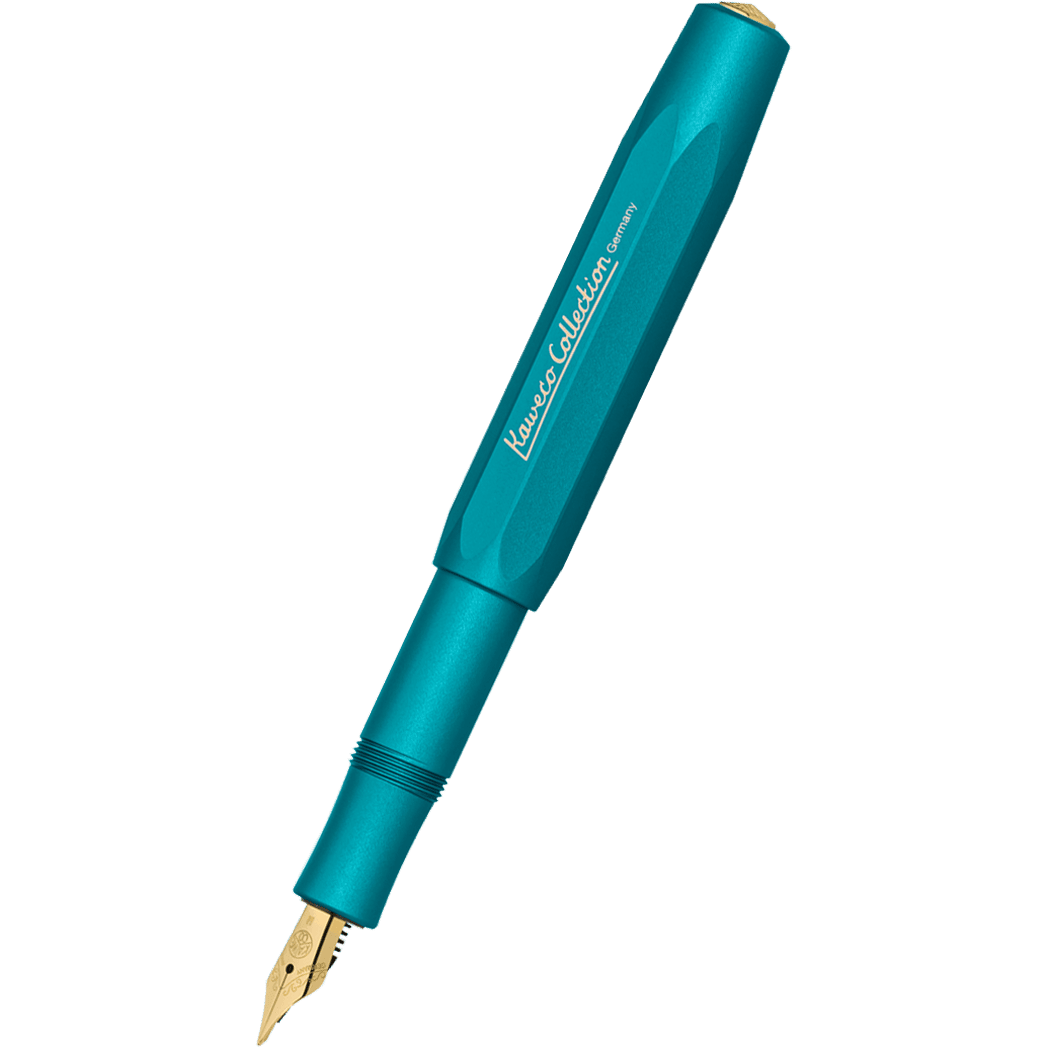 Kaweco AL Sport Fountain Pen - Iguana Blue (Special Edition 2022) - Pen Boutique Ltd
