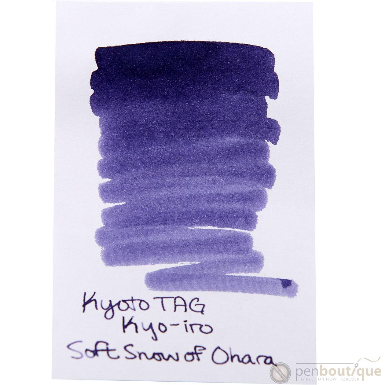 Kyoto Ink Bottle - Kyo-Iro - Soft Snow of Ohara - Pen Boutique Ltd