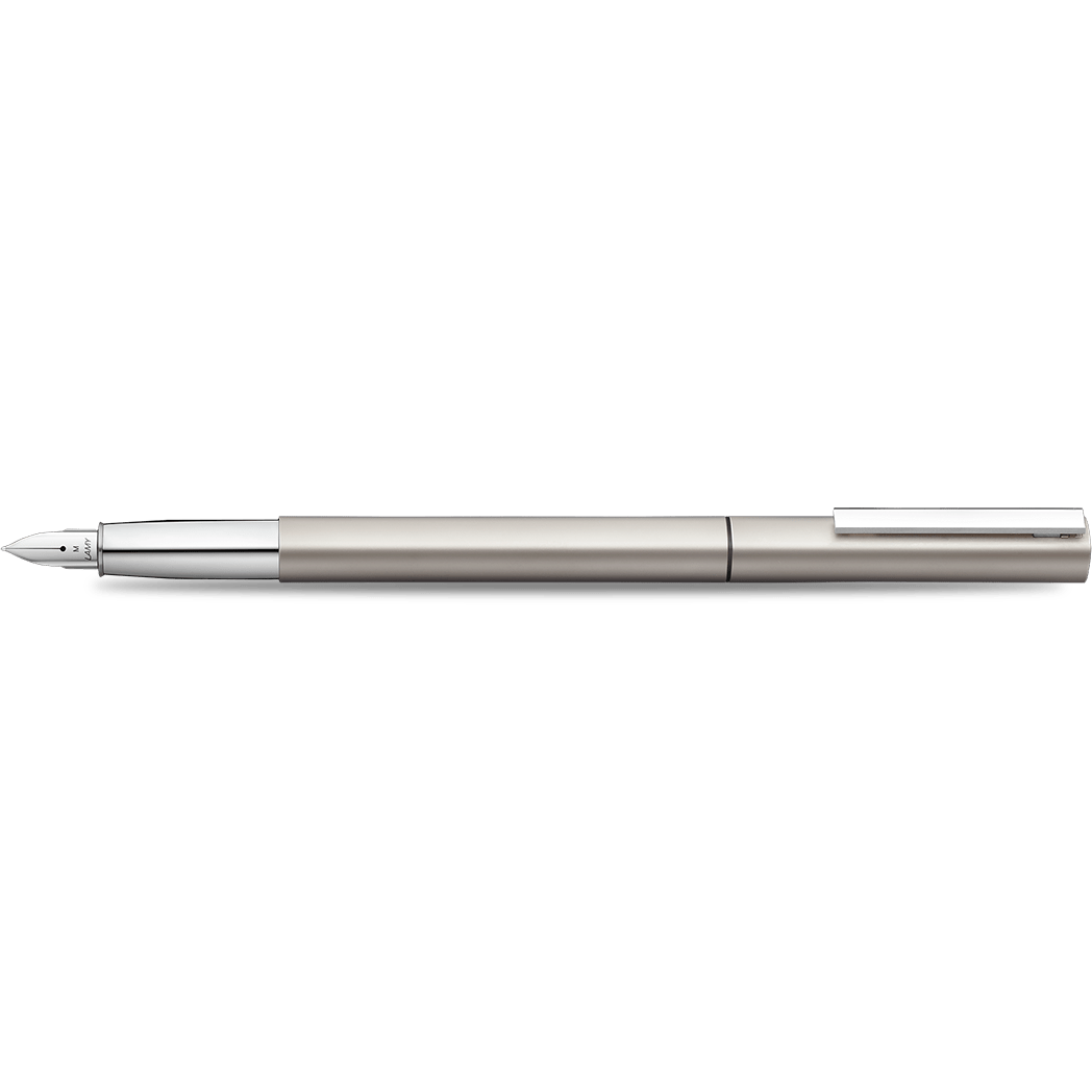 Lamy Ideos Fountain Pen - Palladium - Pen Boutique Ltd