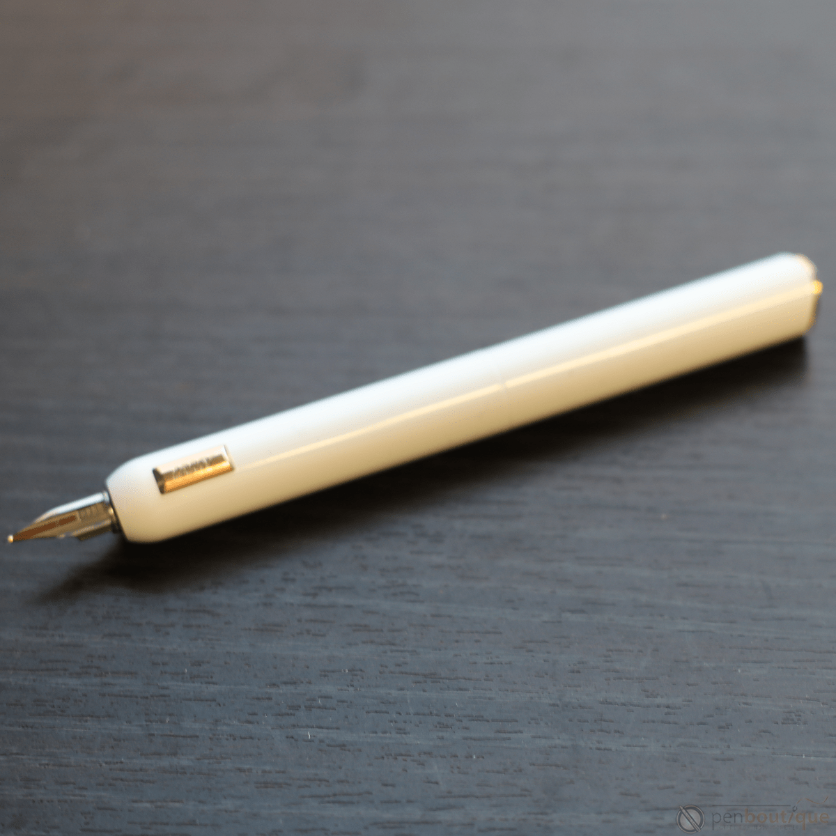 Lamy Dialog CC Fountain Pen - Shiny White - Pen Boutique Ltd