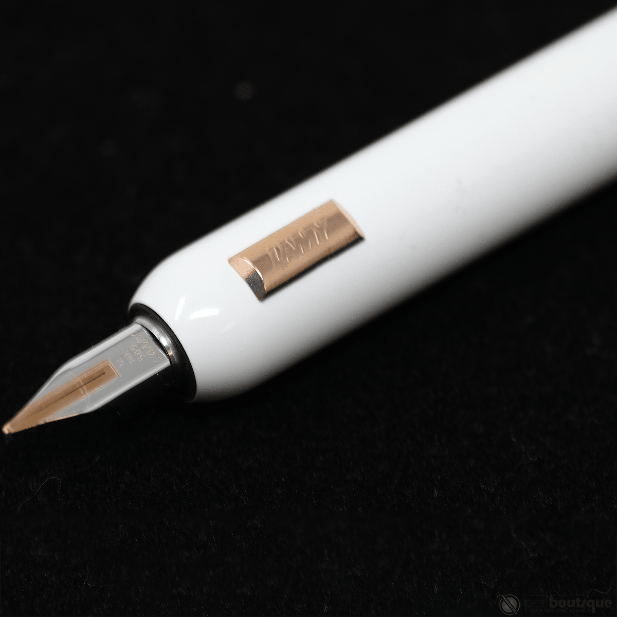 Lamy Dialog CC Fountain Pen - Shiny White - Pen Boutique Ltd