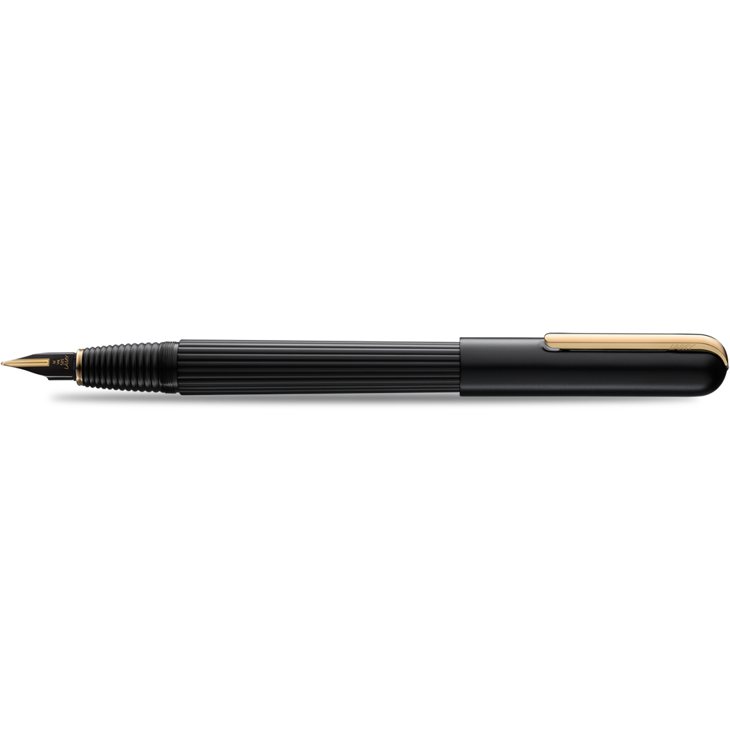 Lamy Imporium Black/Gold Fountain Pen-Pen Boutique Ltd