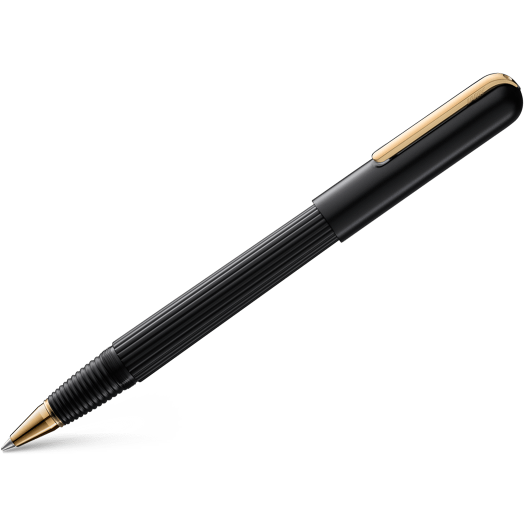 Lamy Imporium Black/Gold Rollerball Pen - Pen Boutique Ltd