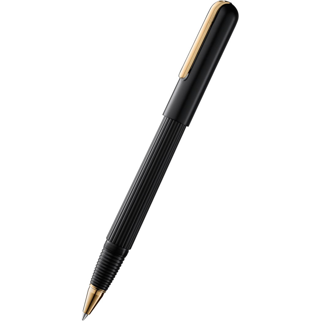 Lamy Imporium Black/Gold Rollerball Pen - Pen Boutique Ltd