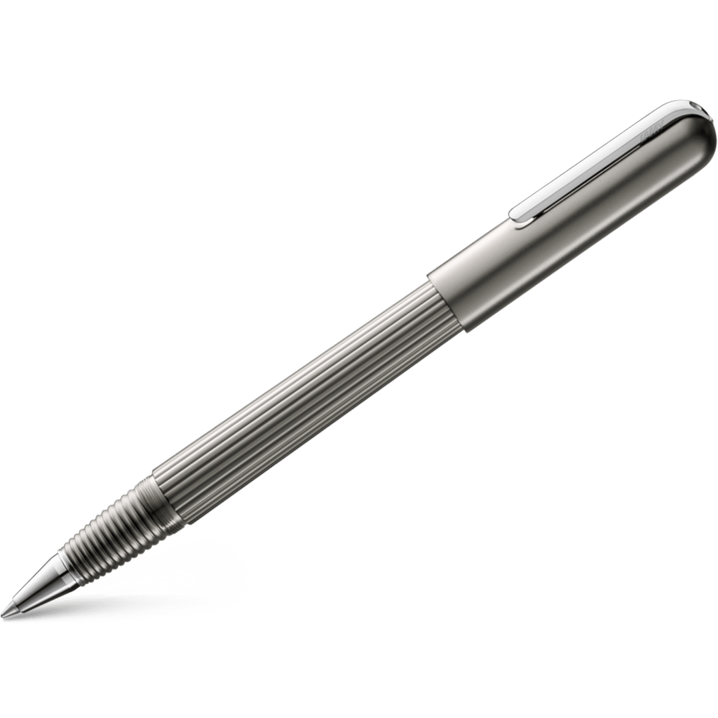 Lamy Imporium Titanium/Platinum Rollerball Pen - Pen Boutique Ltd