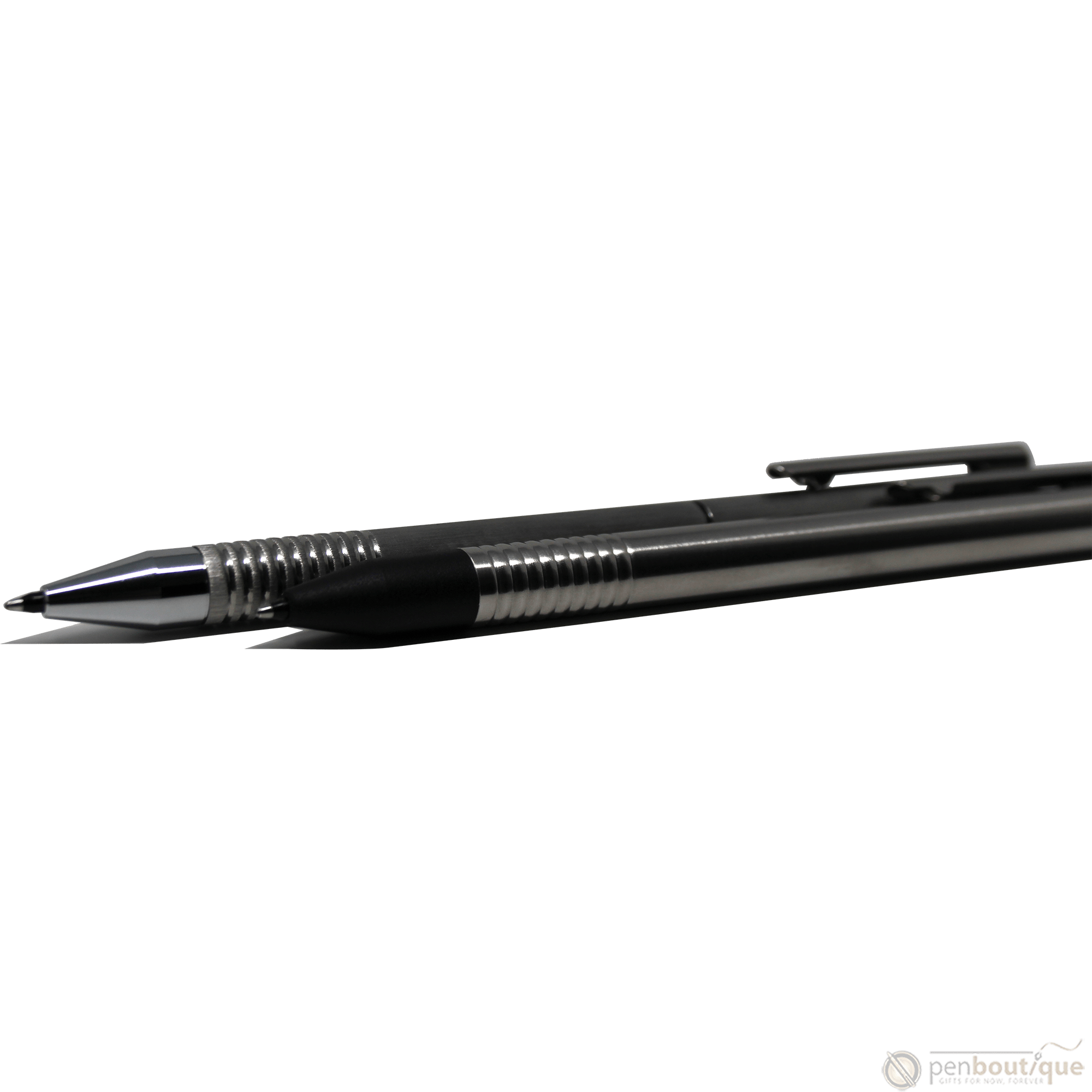 Lamy Logo Twin Pen - Brushed Stainless Steel - Pen Boutique Ltd