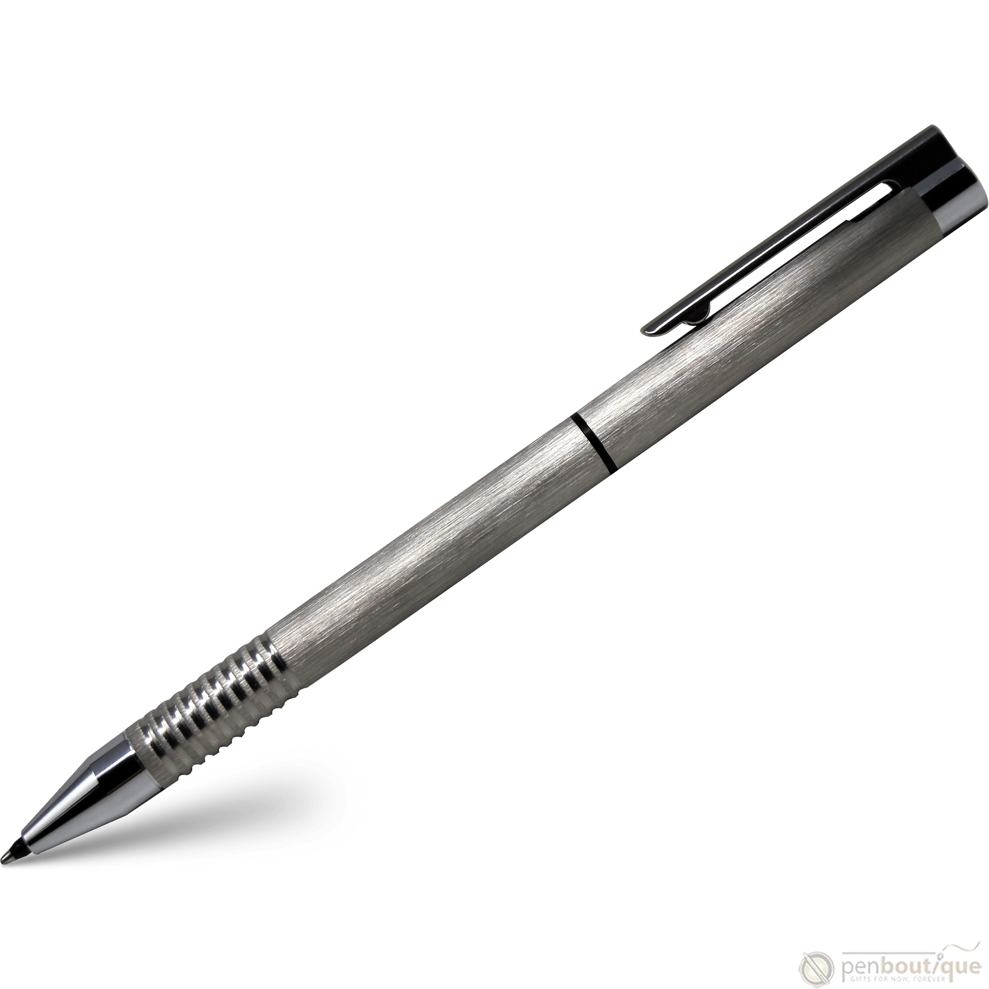 Lamy Logo Twin Pen - Brushed Stainless Steel - Pen Boutique Ltd