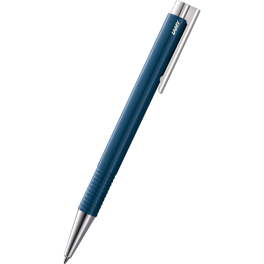 Lamy Logo M+ Ballpoint Pen - Indigo Gloss - Special Edition - Pen Boutique Ltd