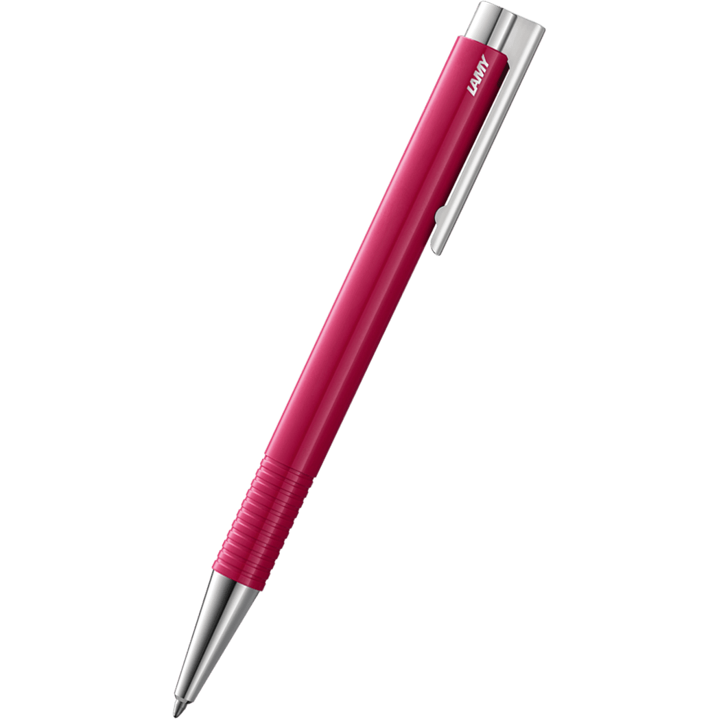Lamy Logo M+ Ballpoint Pen - Raspberry Gloss - Special Edition - Pen Boutique Ltd