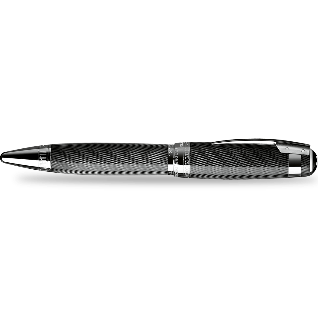Montblanc Alfred Hitchcock Rollerball - Limited Edition - Black/Silver - Pen Boutique Ltd