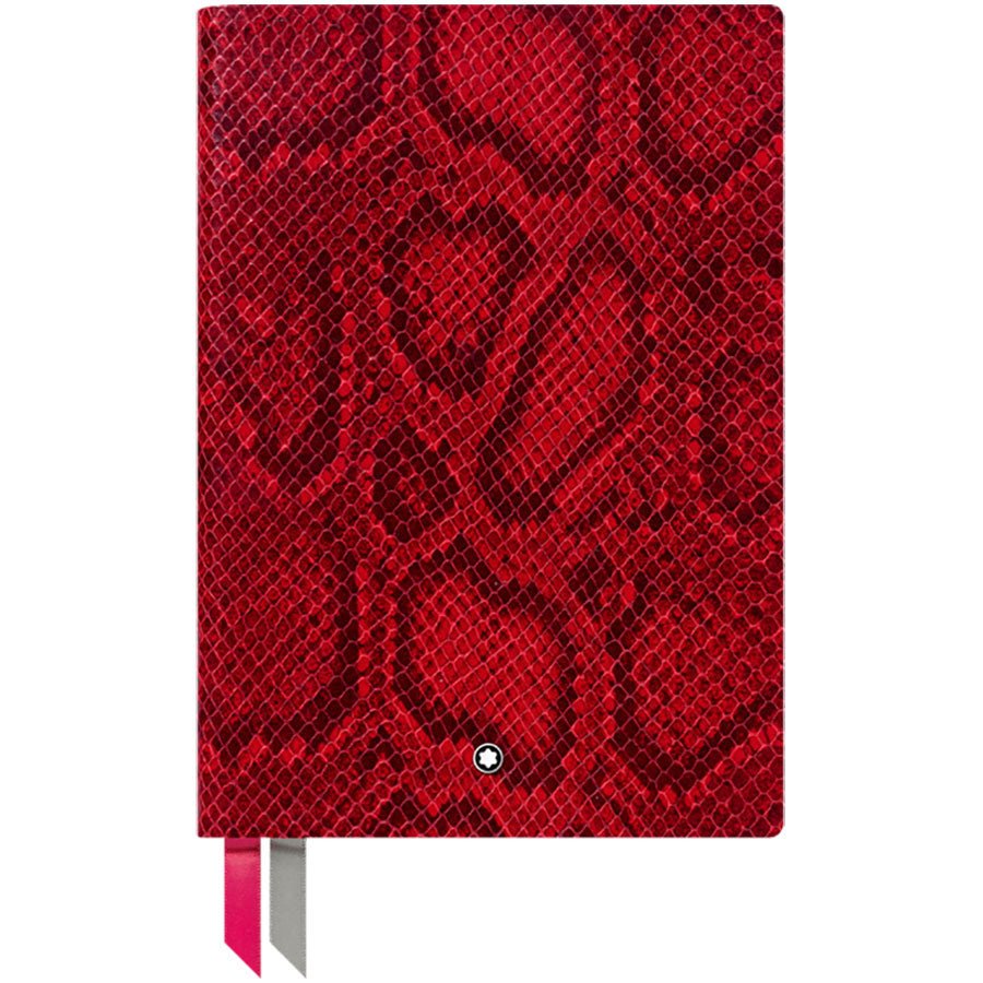 Montblanc Notebook - 146 Python Print Cayenne - Lined - Pen Boutique Ltd