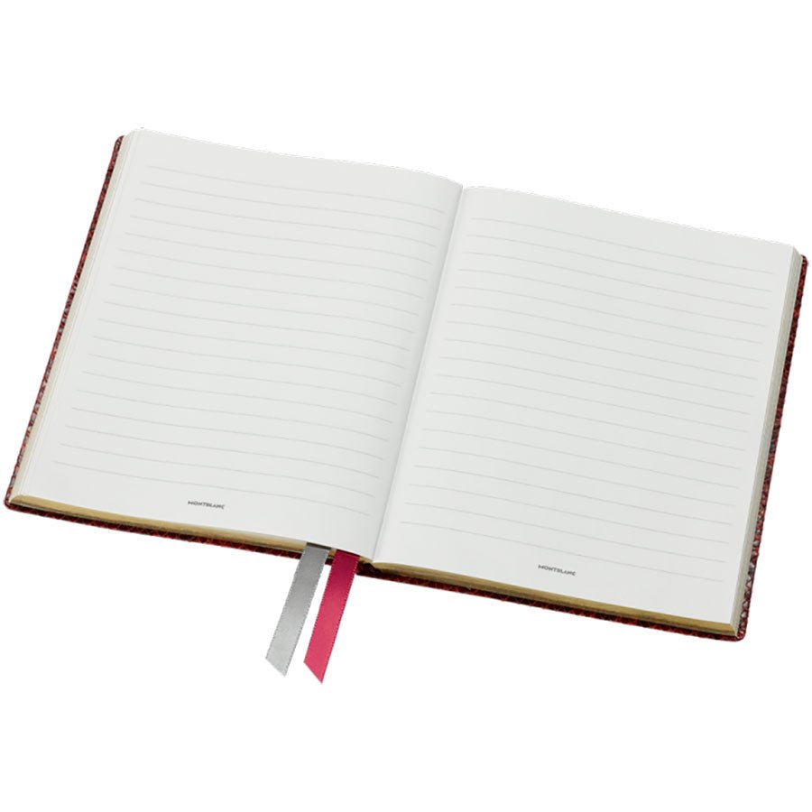 Montblanc Notebook - 146 Python Print Cayenne - Lined - Pen Boutique Ltd