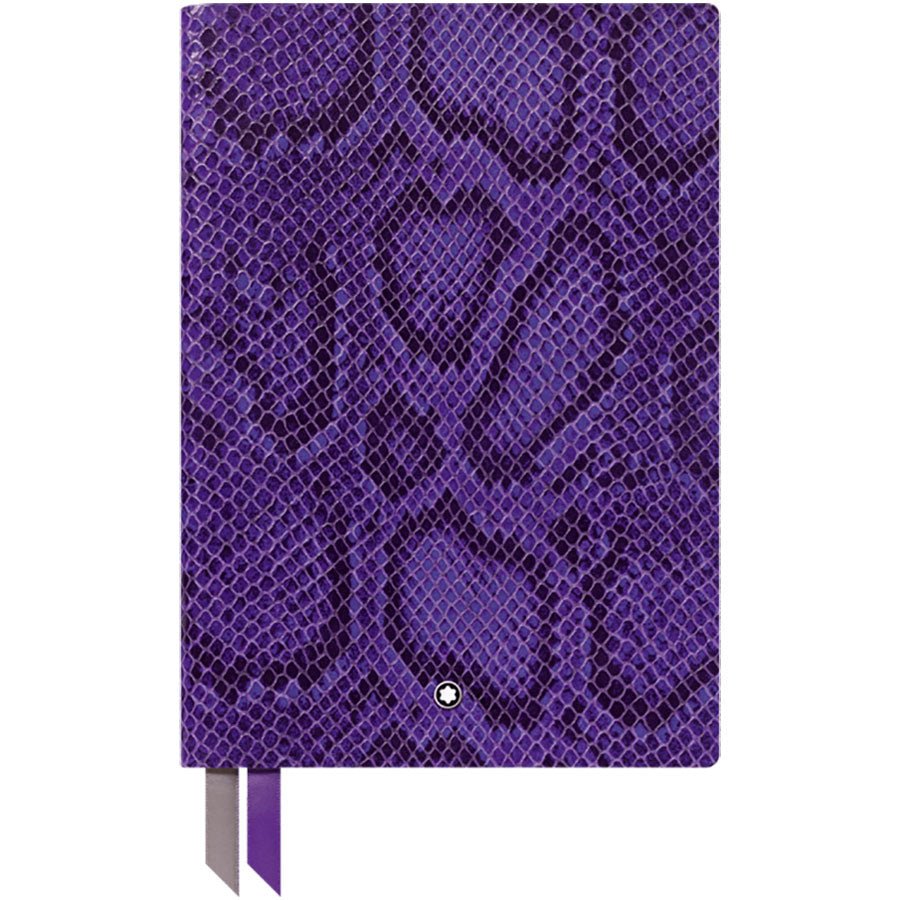 Montblanc Notebook - 146 Python Print Violet - Lined - Pen Boutique Ltd