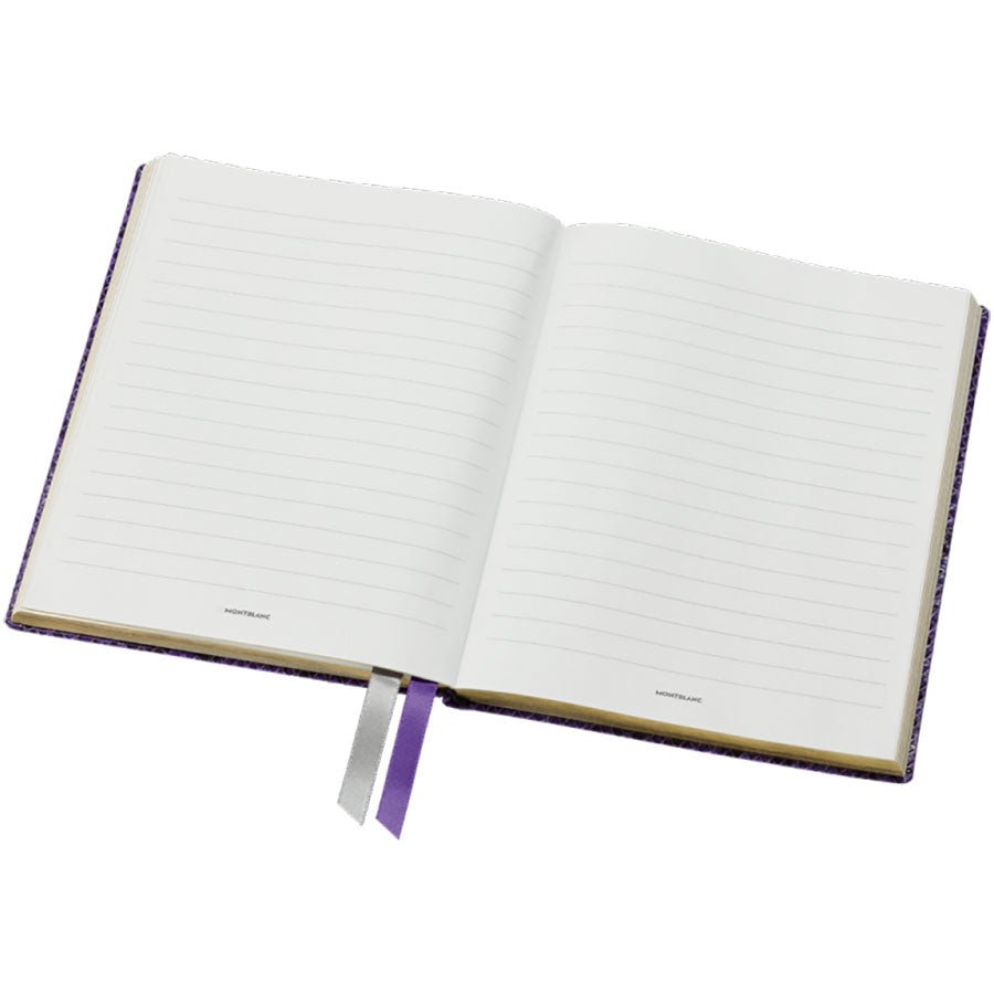 Montblanc Notebook - 146 Python Print Violet - Lined - Pen Boutique Ltd
