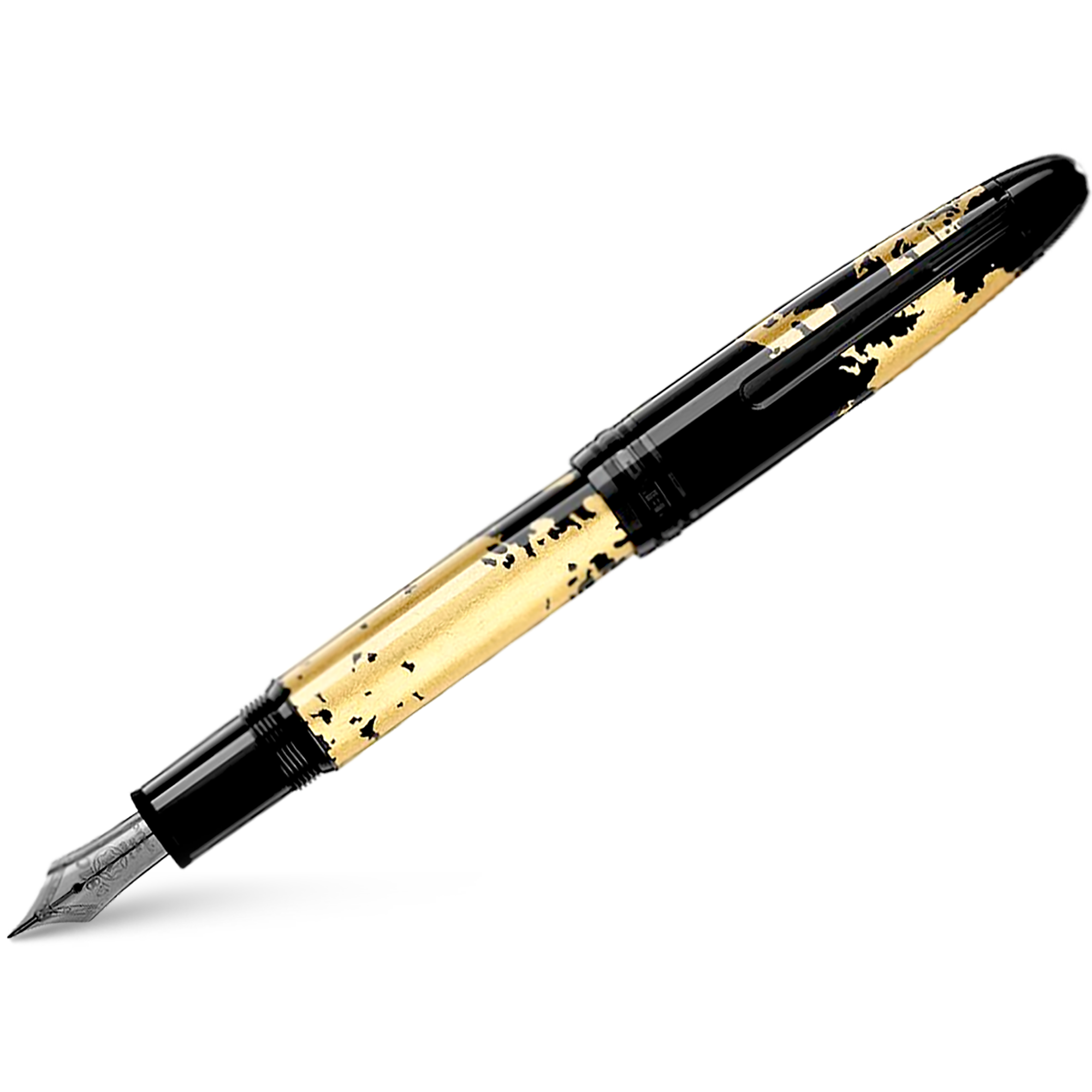 Montblanc Meisterstuck Fountain Pen - 146 Solitaire - Gold Leaf - Calligraphy-Pen Boutique Ltd