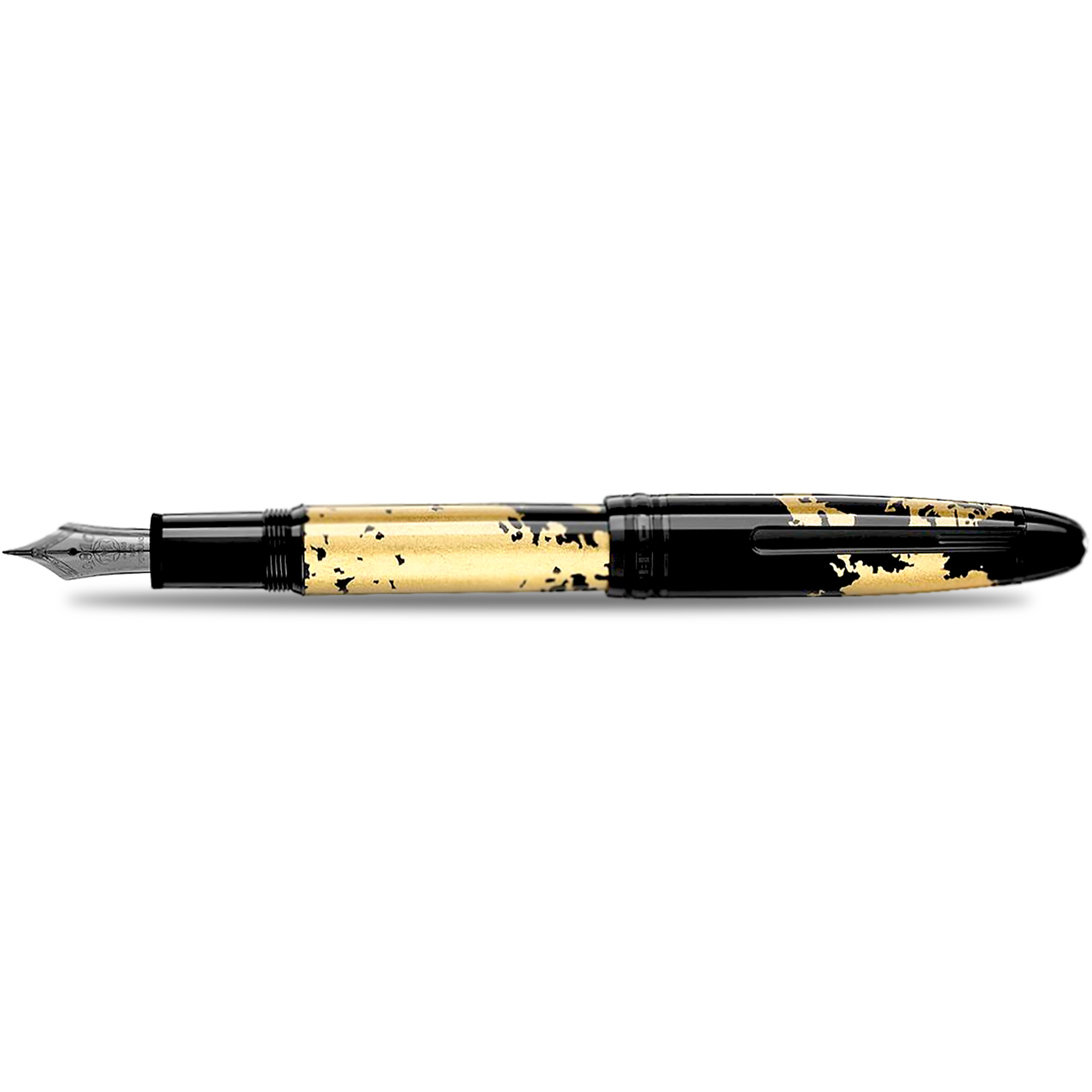 Montblanc Meisterstuck Fountain Pen - 146 Solitaire - Gold Leaf - Calligraphy-Pen Boutique Ltd