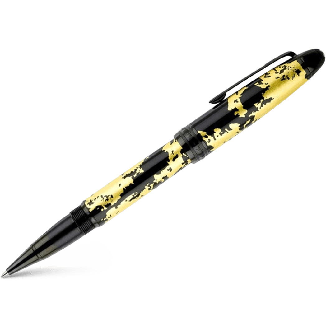 Montblanc Meisterstuck Rollerball Pen - Solitaire - 162 Gold Leaf - Calligraphy - Pen Boutique Ltd