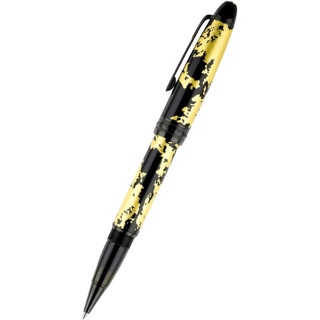 Montblanc Meisterstuck Rollerball Pen - Solitaire - 162 Gold Leaf - Calligraphy - Pen Boutique Ltd