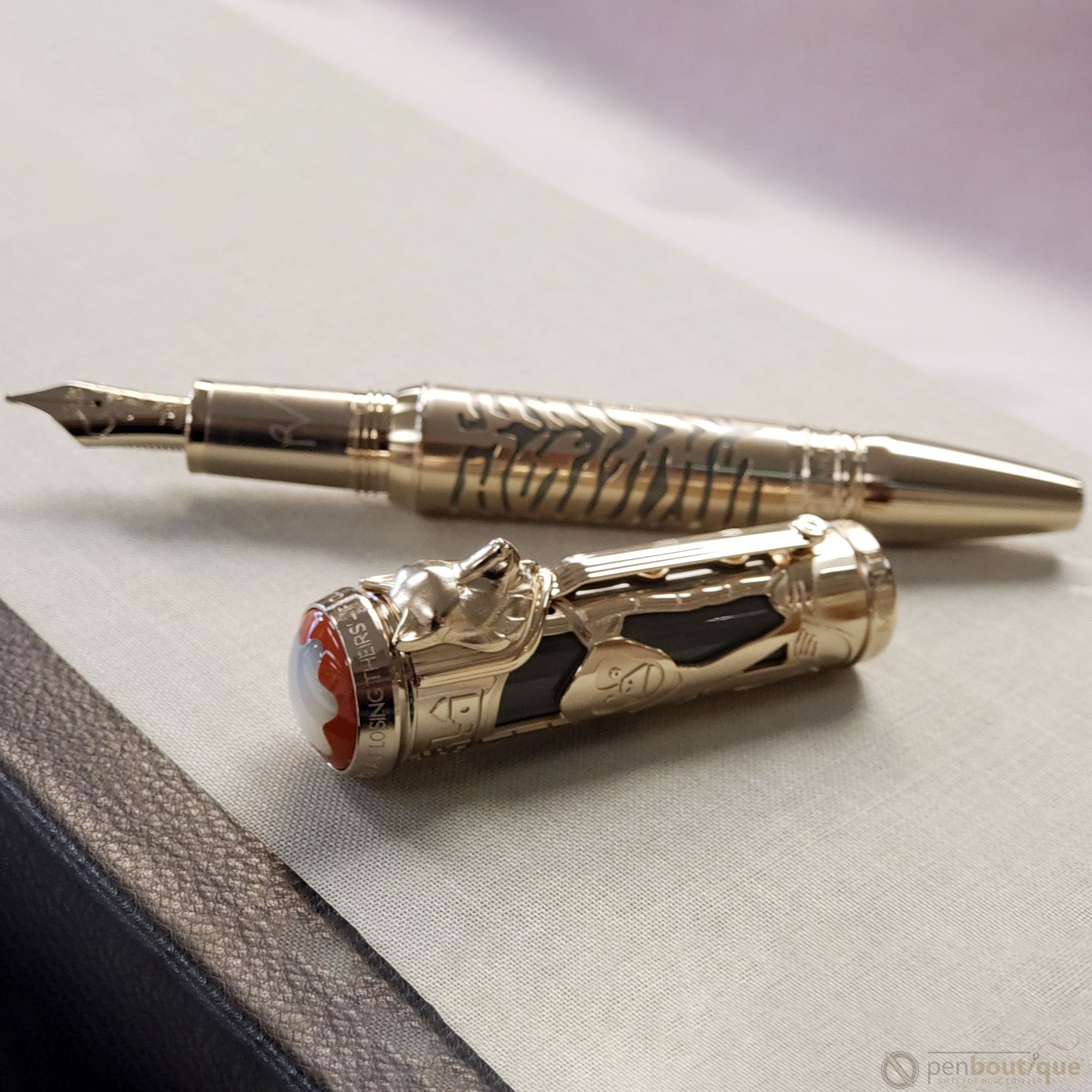 Montblanc Fountain Pen - Writers Edition - Kipling - Pen Boutique Ltd