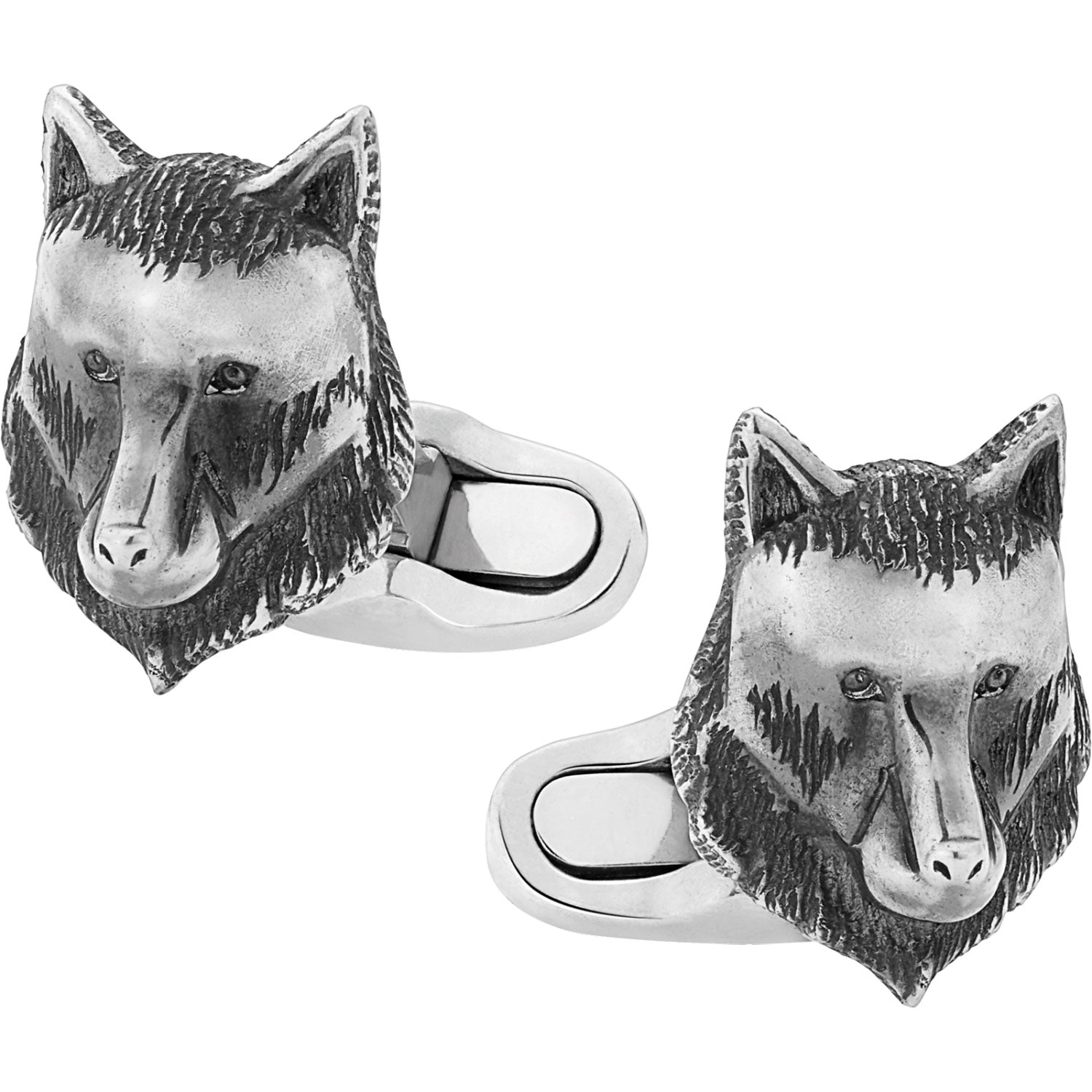 Montblanc Cufflinks - Kipling - Silver - Pen Boutique Ltd