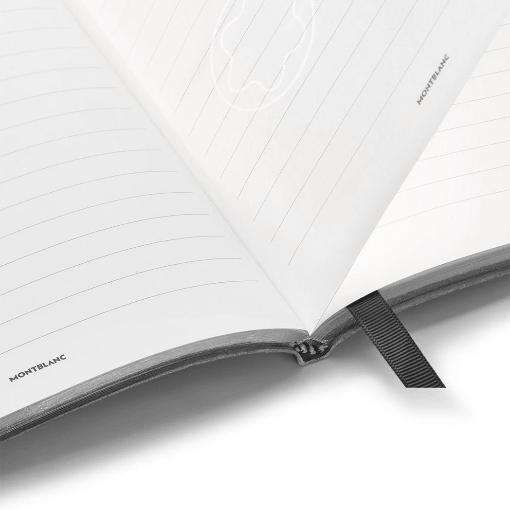 Montblanc Notebook - 146 Cool Gray - Lined - Pen Boutique Ltd