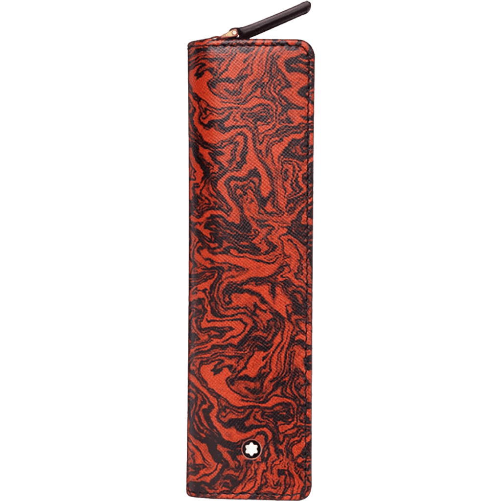 Montblanc Sartorial Pen Pouch - Heritage Marble (Zip Closure) - Pen Boutique Ltd