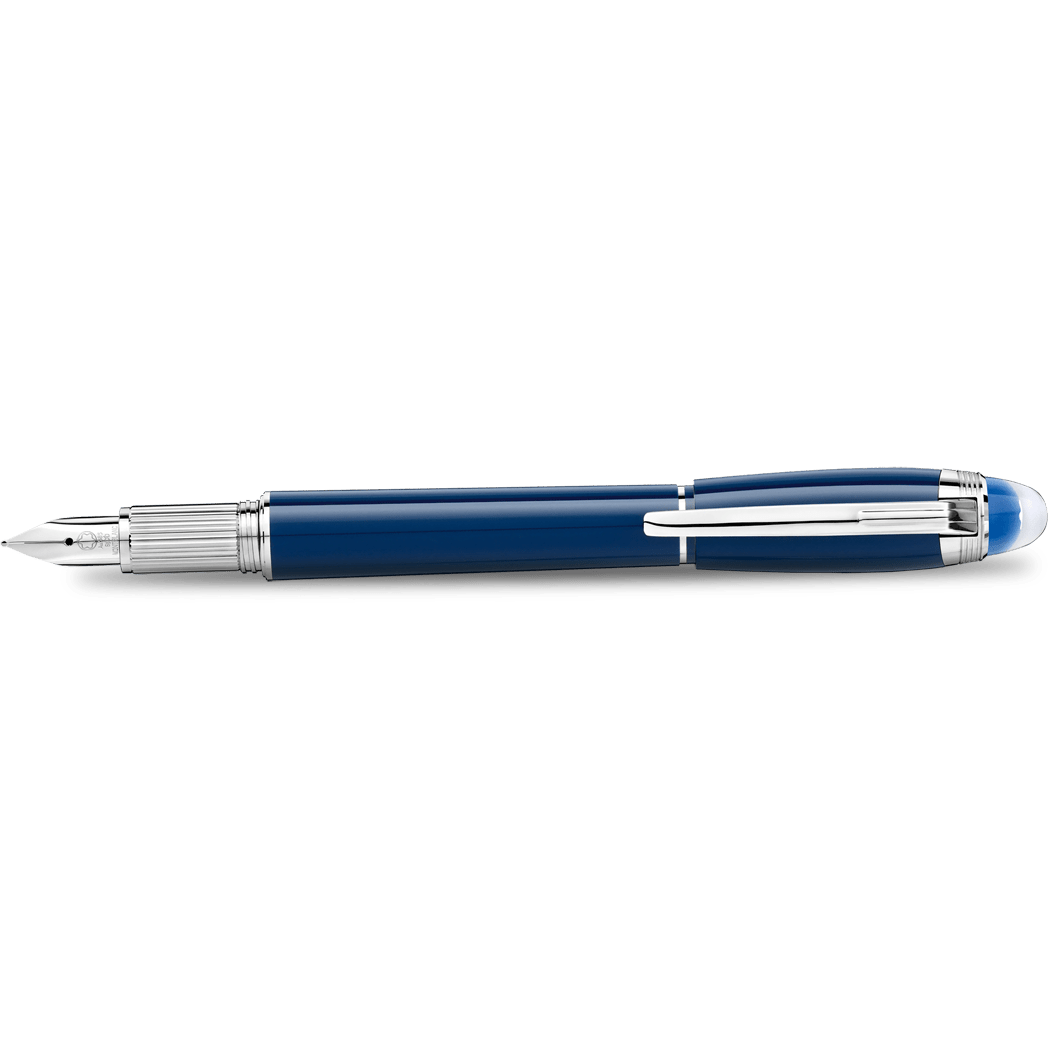 Montblanc Starwalker Fountain Pen - Blue Planet - Resin - Pen Boutique Ltd