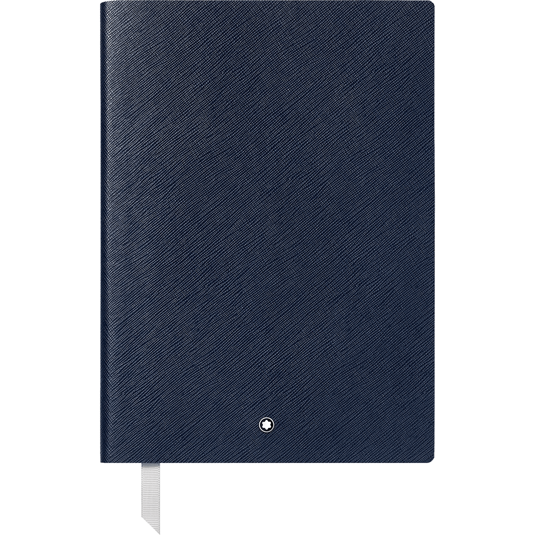 Montblanc Notebook - 163 Indigo - Blank/Dotted - Pen Boutique Ltd